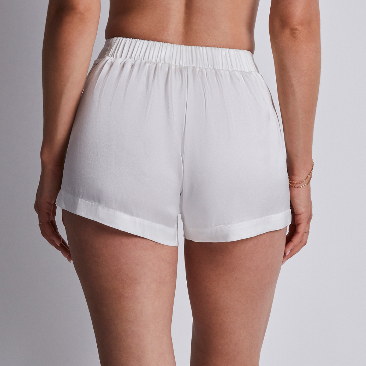 【Aubade】新作Short★MIDNIGHT WHISPER Aubade Midnight Whisper Shorts in Crimson | Caroline