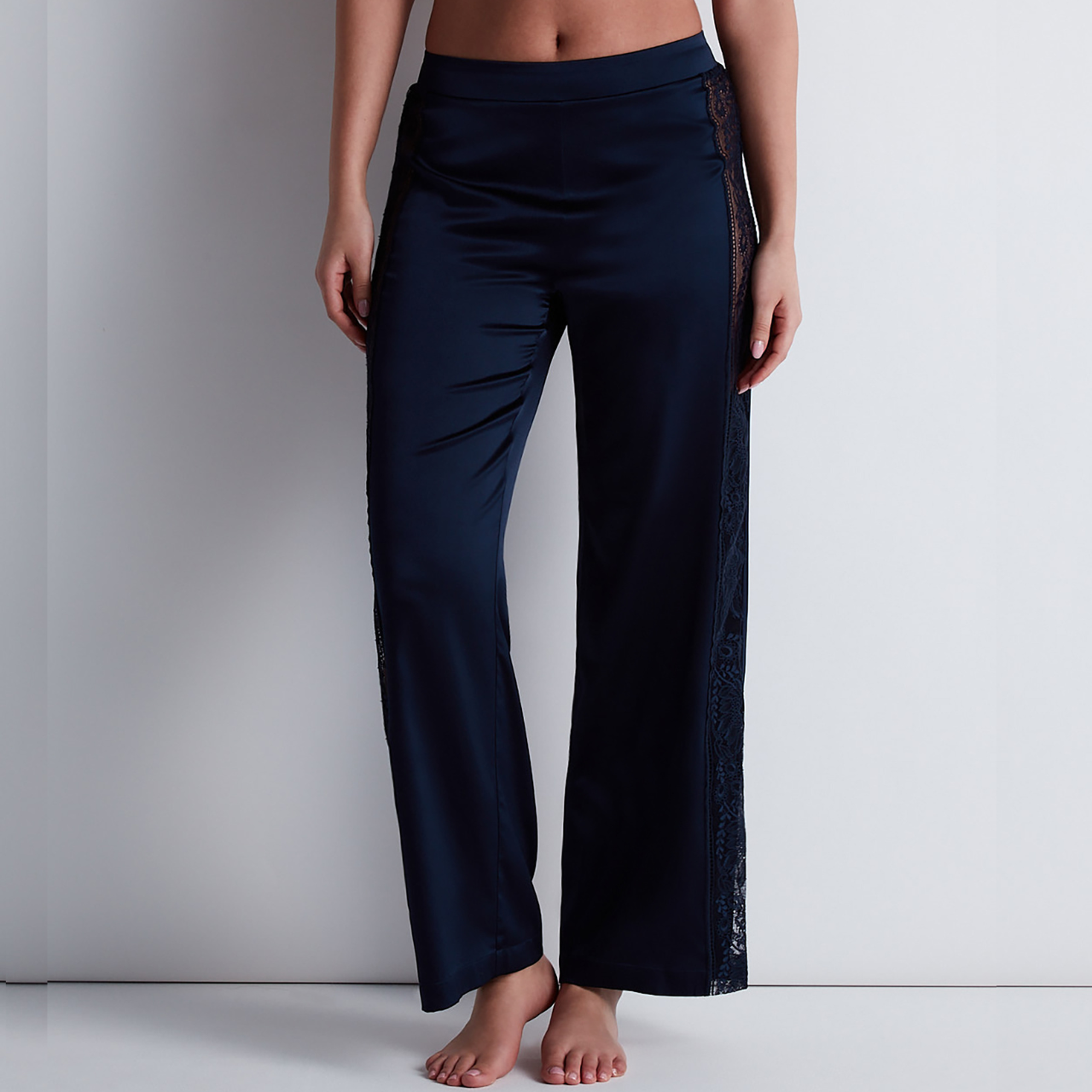 Midnight drape trouser