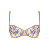 Poetic Delights Half Cup  Bra in Skyway