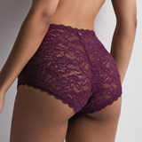 Rosessence High Waist Brief in Berry