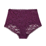 Rosessence High Waist Brief in Berry