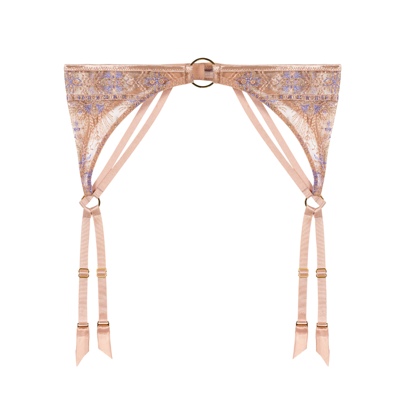Sound of Heart Suspender Belt