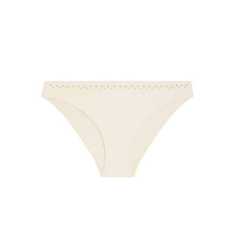 Summer Stars Brazilian Bikini Bottom in Sea Pearl