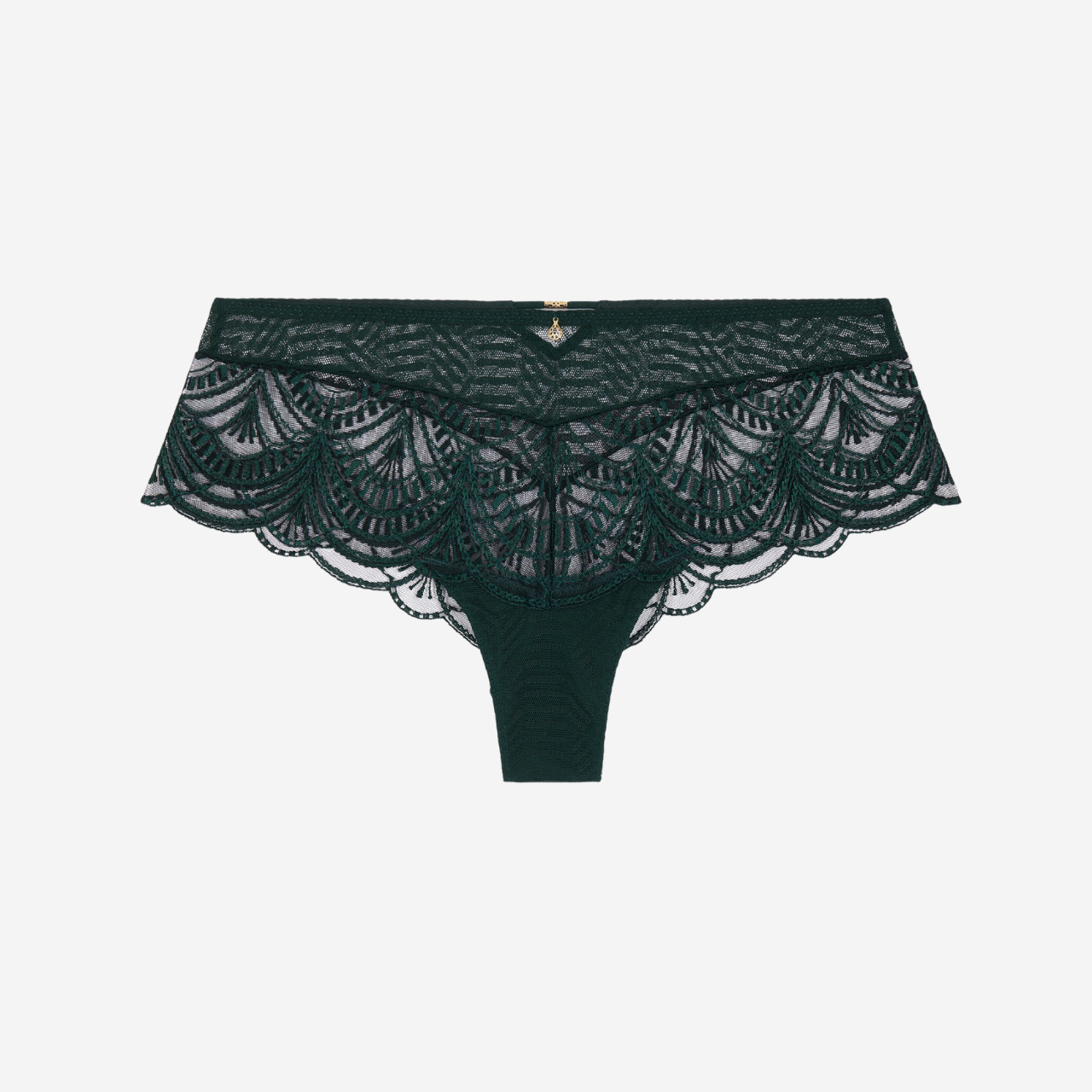 Vibes Shorty in Mysterious Green