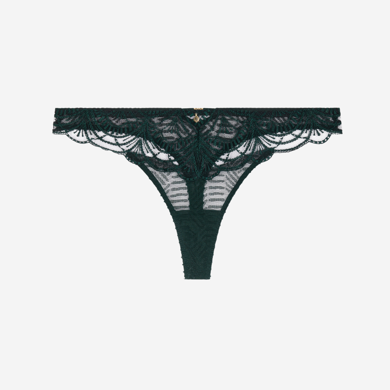 Vibes Tanga in Mysterious Green