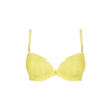Vibes Padded Plunge Bra in Lemonade