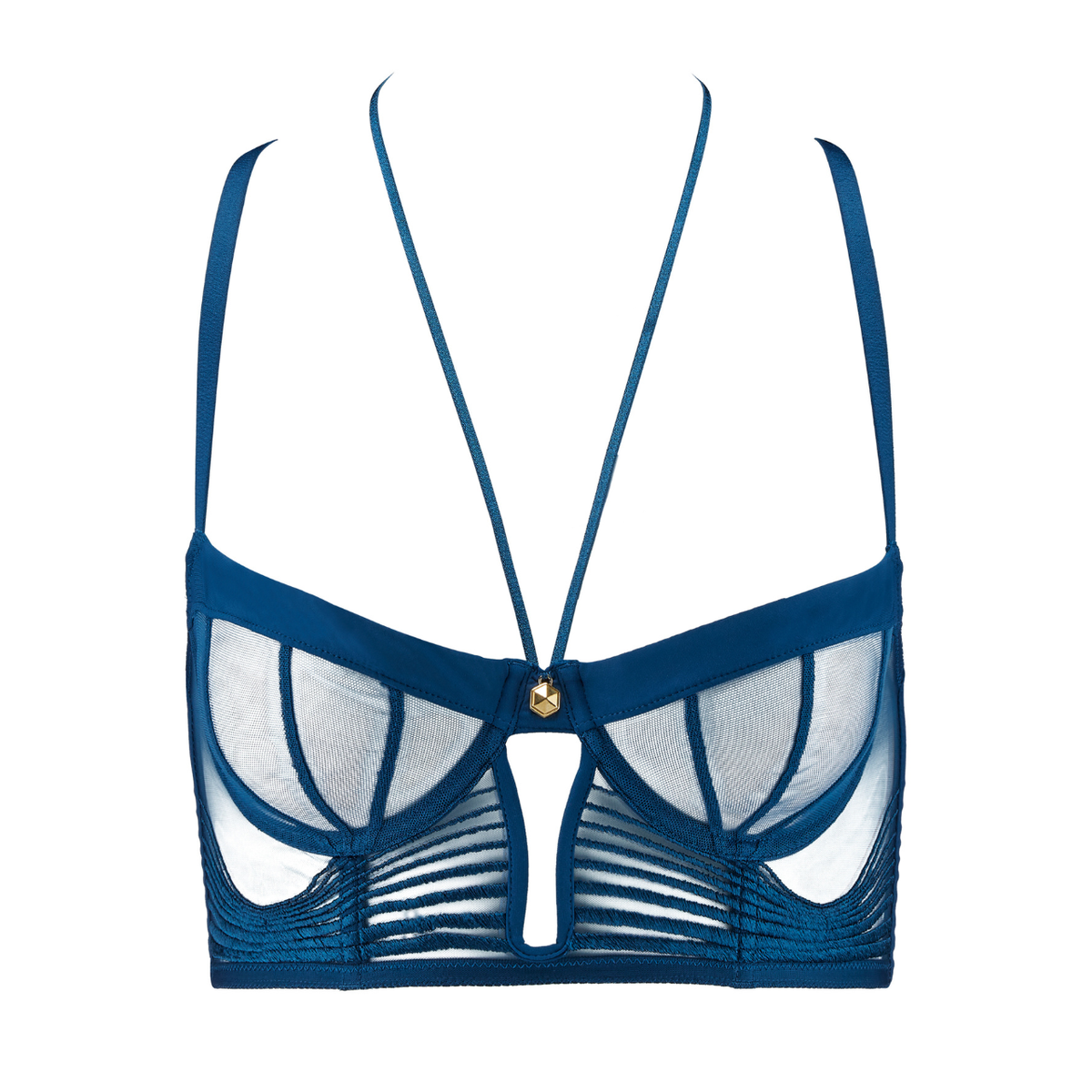 【Aubade】Sumptuous Waves Bustier 関税込 Aubade X Cindy Bruna Sumptuous Waves Bustier in Imperial