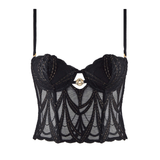 My Desire Bustier in Scarlet Date