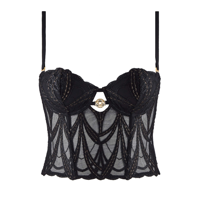 My Desire Bustier in Scarlet Date