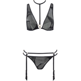 Boite a Desir Heatwave Bralette and Suspender Set