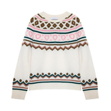 Kai Fairisle Pearl Jumper