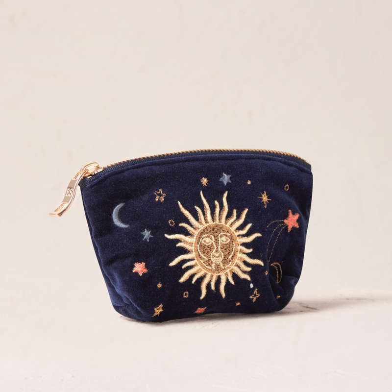 Celestial Navy Coin Purse