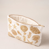 Ocean Treasures Everyday Pouch In Cream