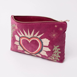 Sacred Heart Dry Rose Everyday Pouch