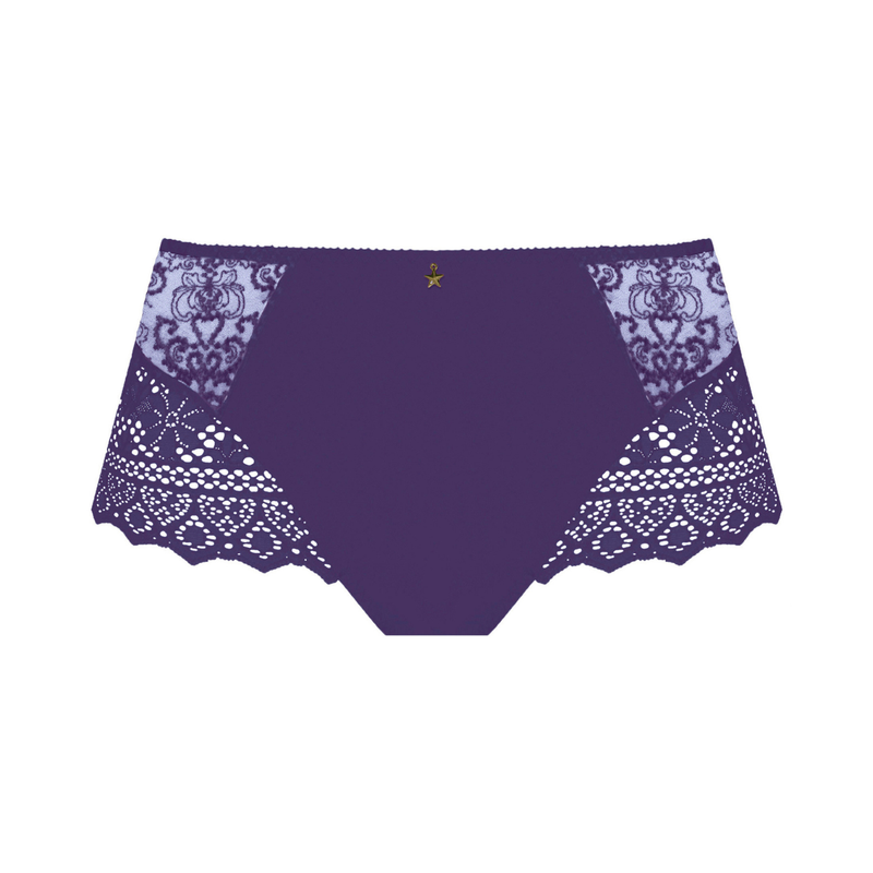 Cassiopee Limited Edition Deep Brief in Dark Purple