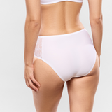 Charlotte Deep Brief in White