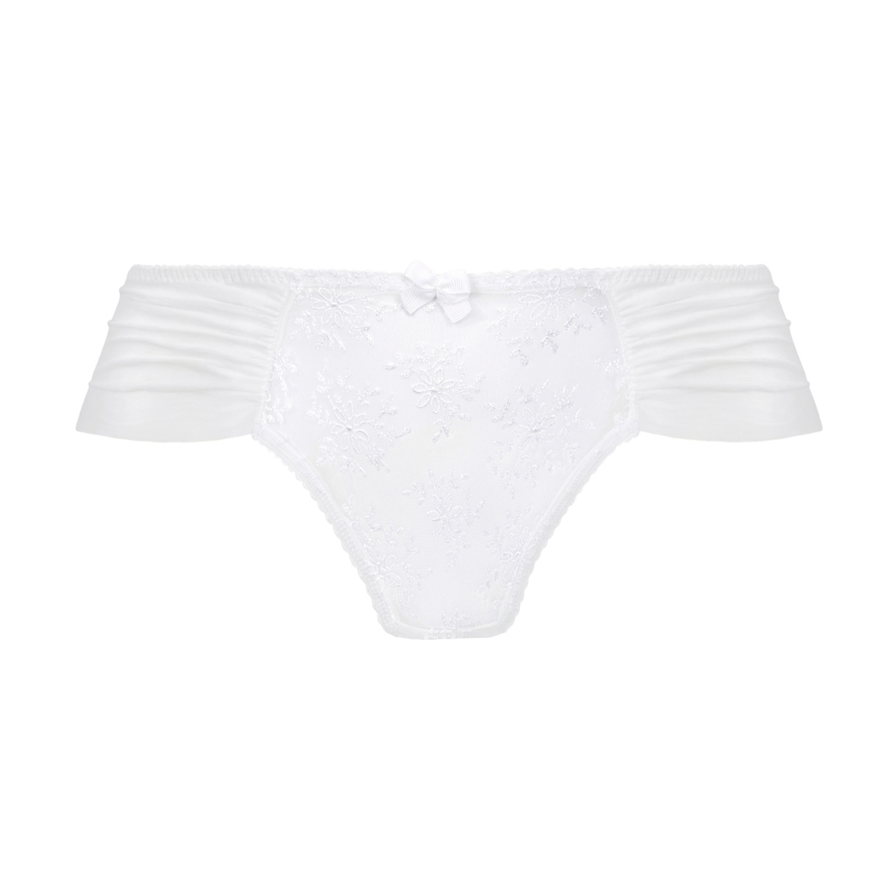 Charlotte Thong in White