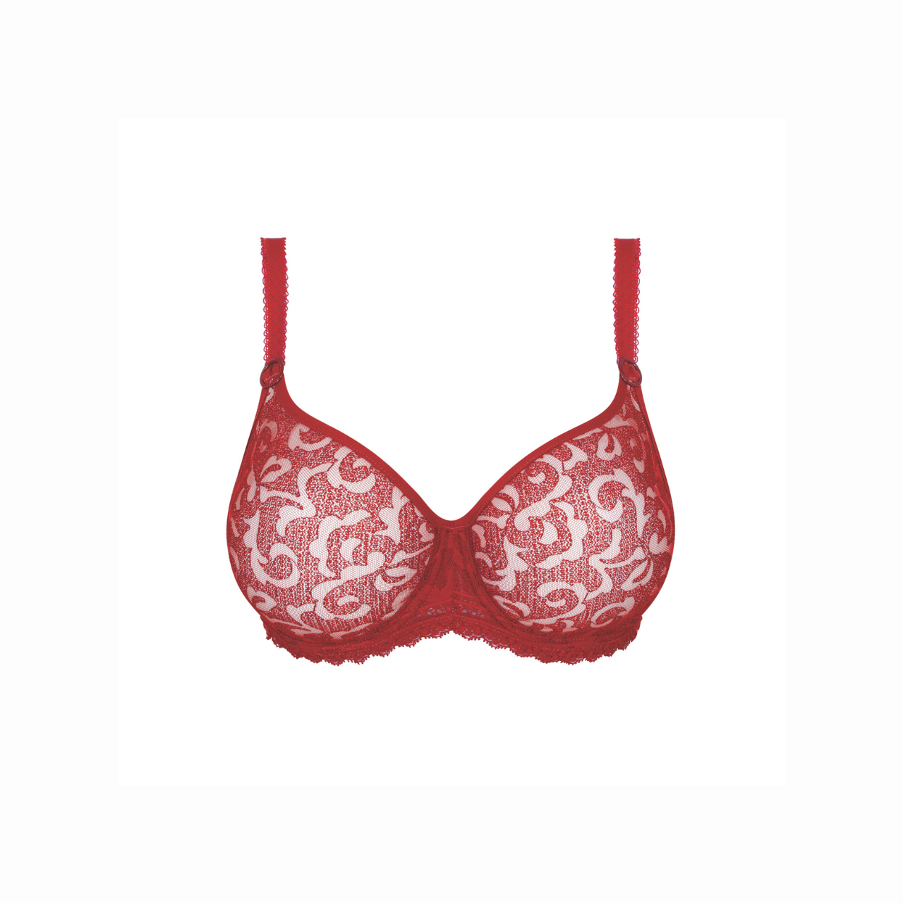Leia Underwired Seamless Bra In Rubis