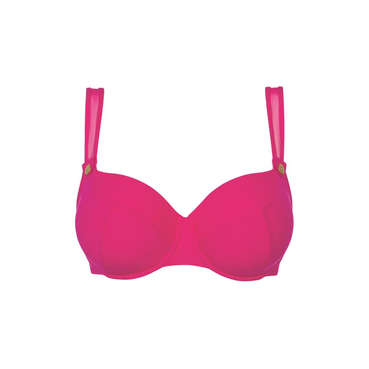 Empreinte Palace Bikini Top in Shocking