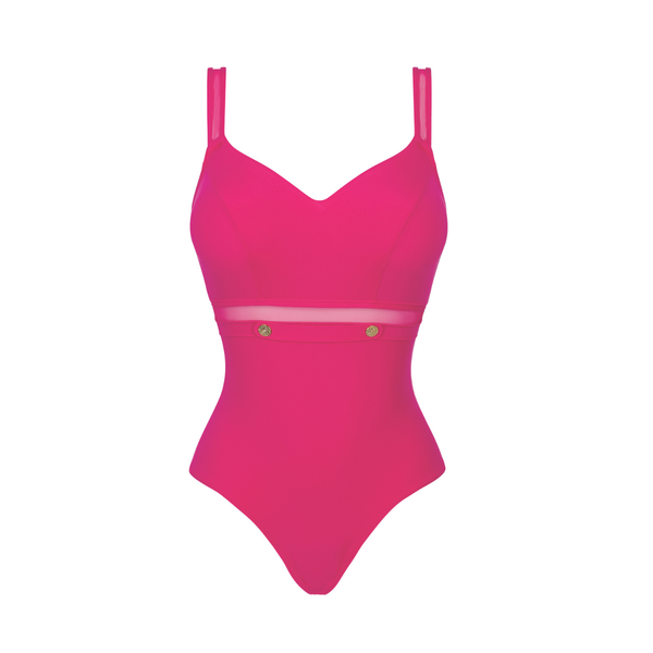 Empreinte Palace Swimsuit in Shocking