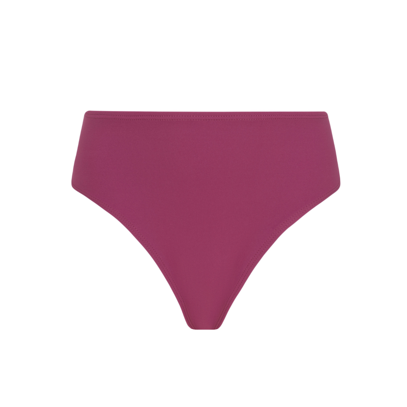 Wave High Cut Back Bikini Brief in Orchidee