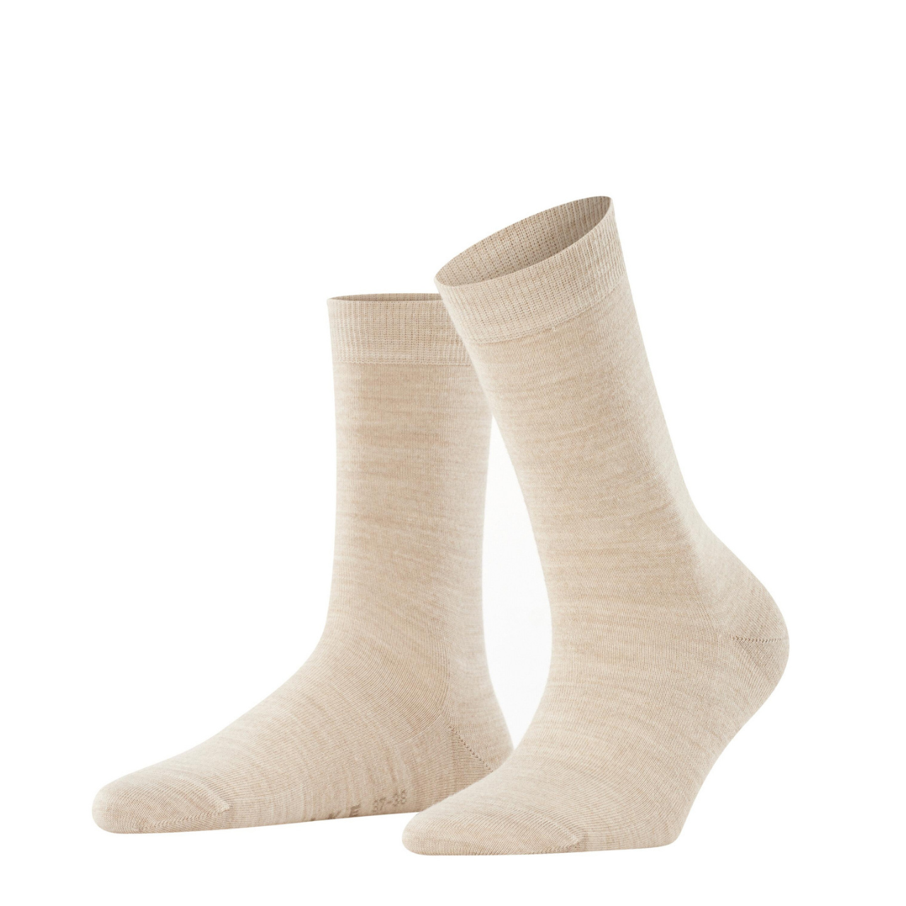 FALKE Dames Sokken Softmerino W SO Wol Katoen eenkleurig 1 Paar, Rood (Barolo 8596), 37-38
