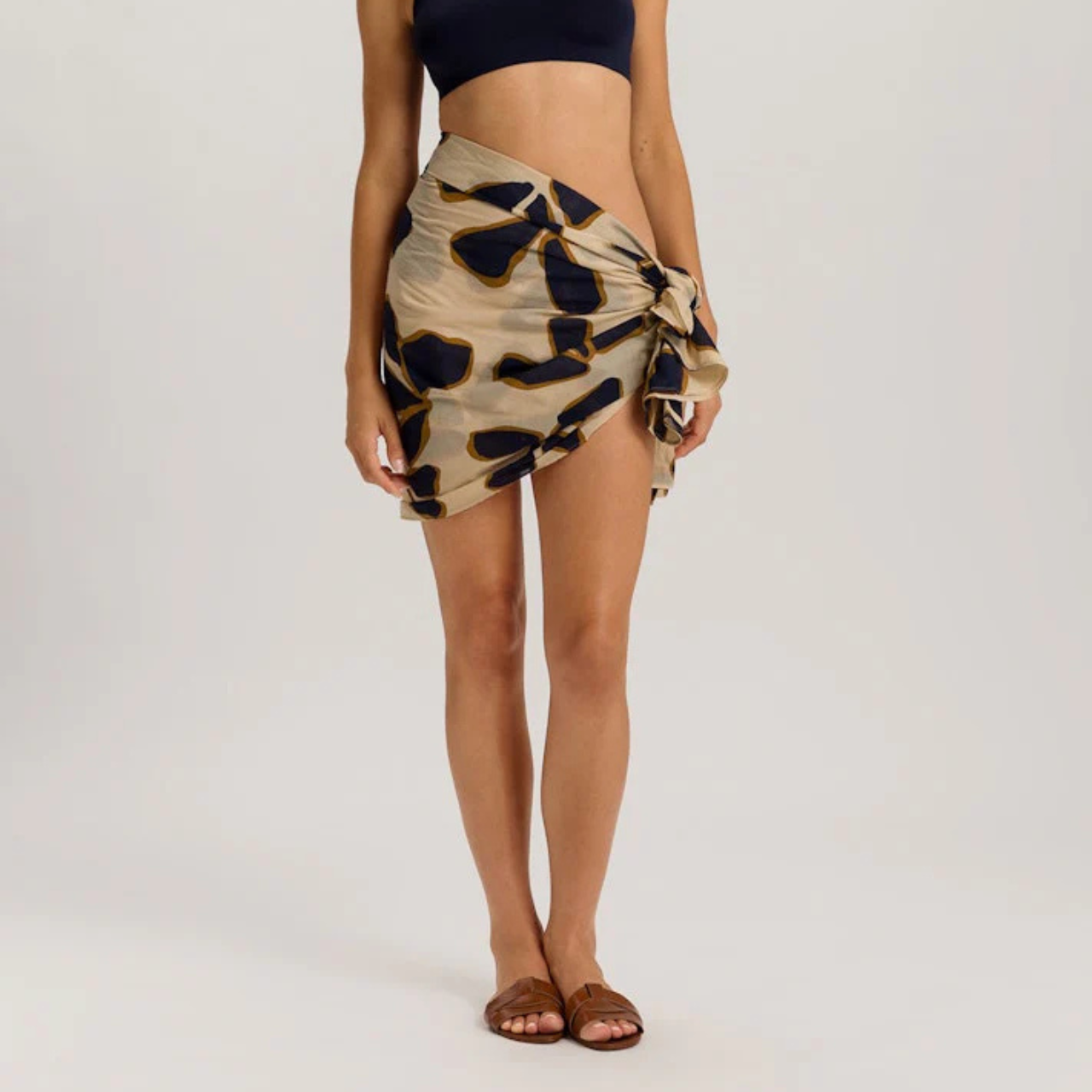Cotton Pareo in Desert Flower
