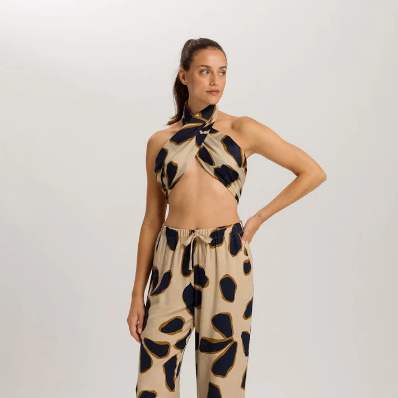 Cotton Pareo in Desert Flower