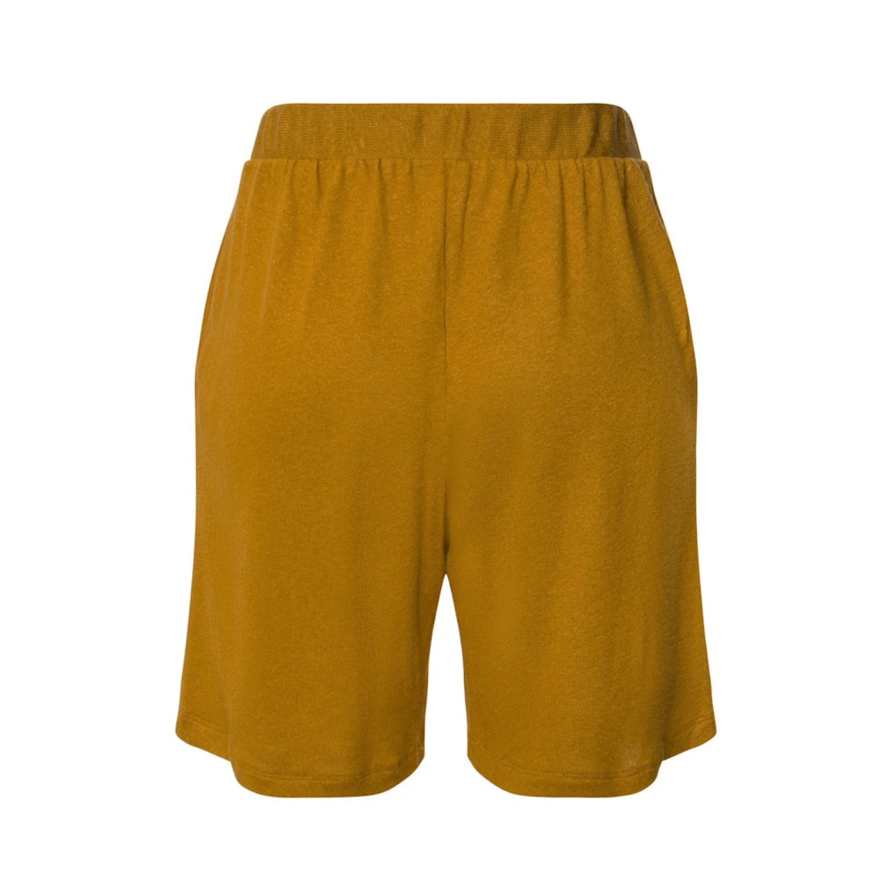 Summer Knits Shorts in Gold Cumin