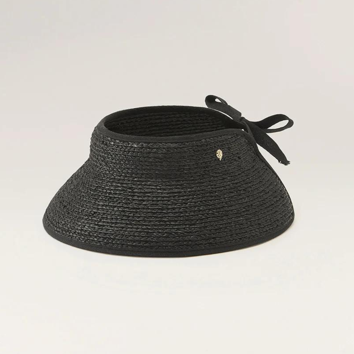 Helen Kaminski Aleeya 9 Visor Charcoal/Midnight | Caroline