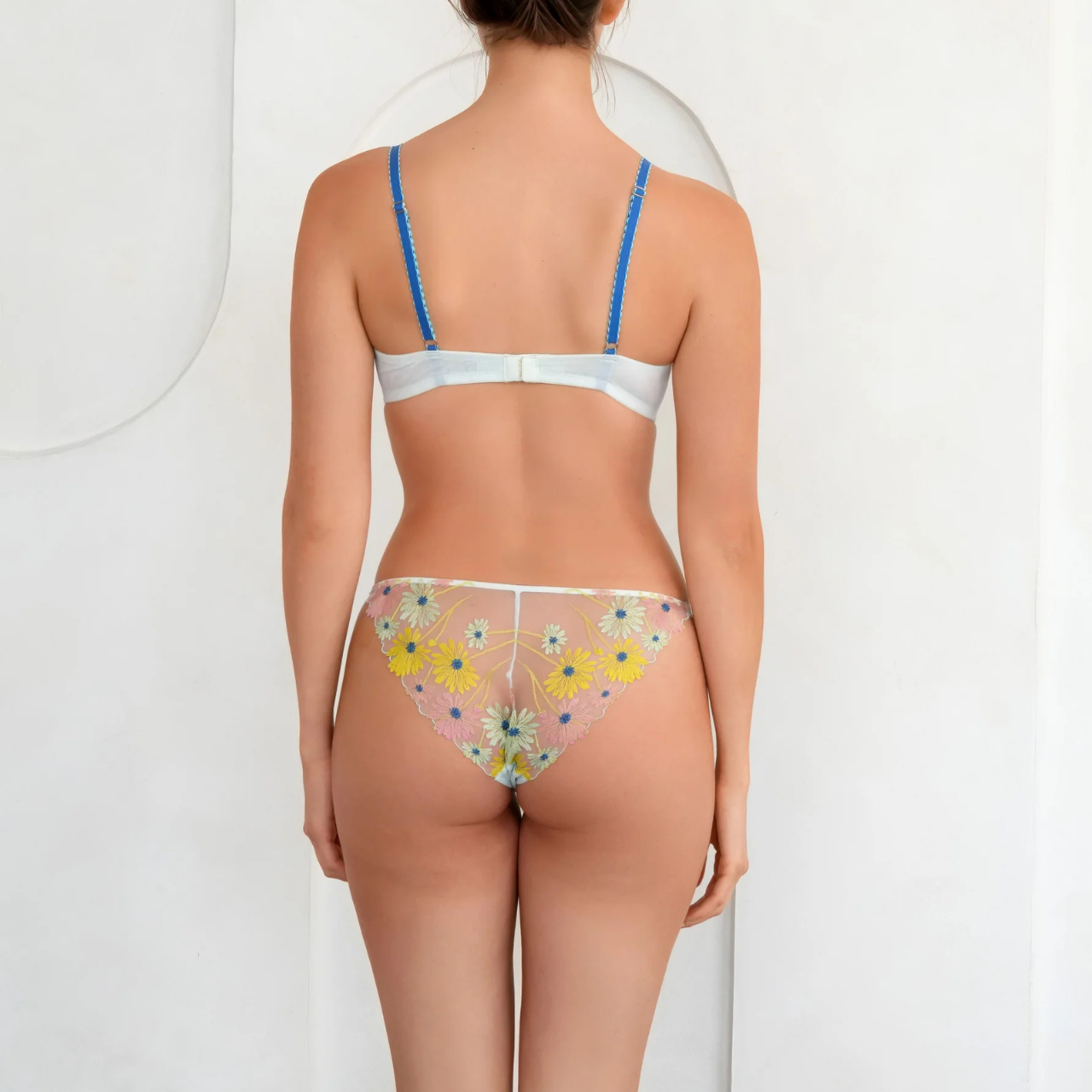 Danse des Fleurs Bra in Menthe