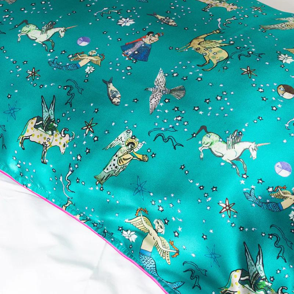 Nowruz Silk Pillow Case
