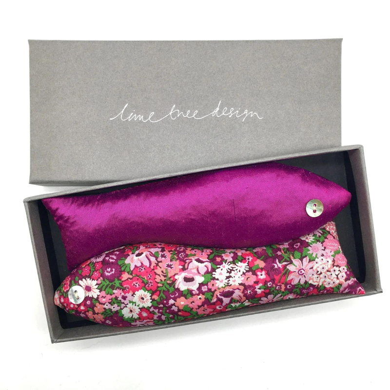 Box of 2 Lavender Fish in Raspberry Cordial