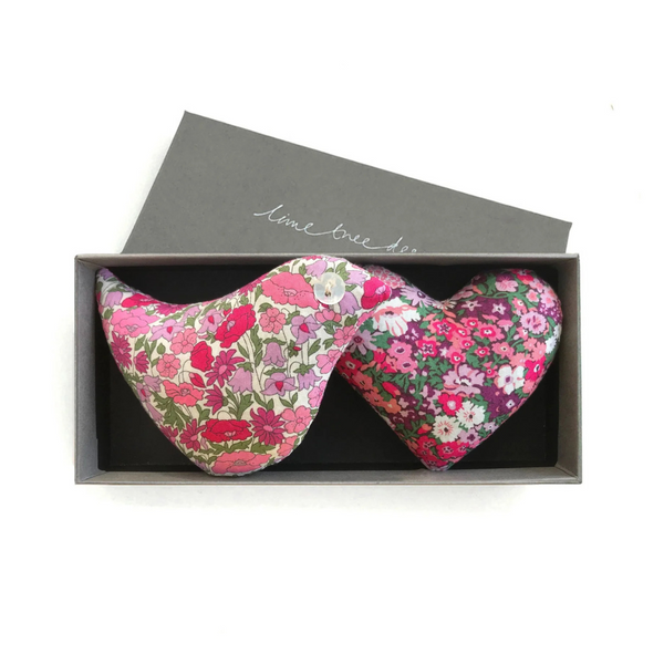 Box of Lavender Heart & Bird in Maid Marian