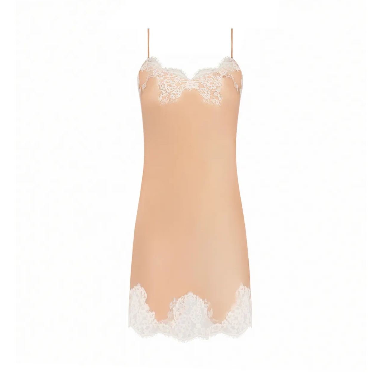 Splendeur Soie Nightdress in Splendeur Peche
