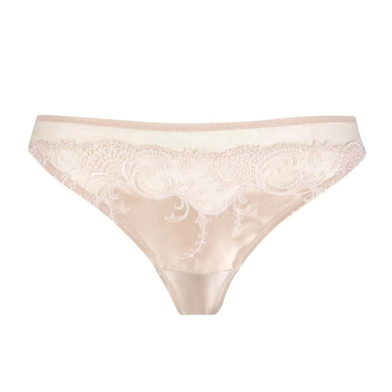 Splendeur Soie Thong in Aurore