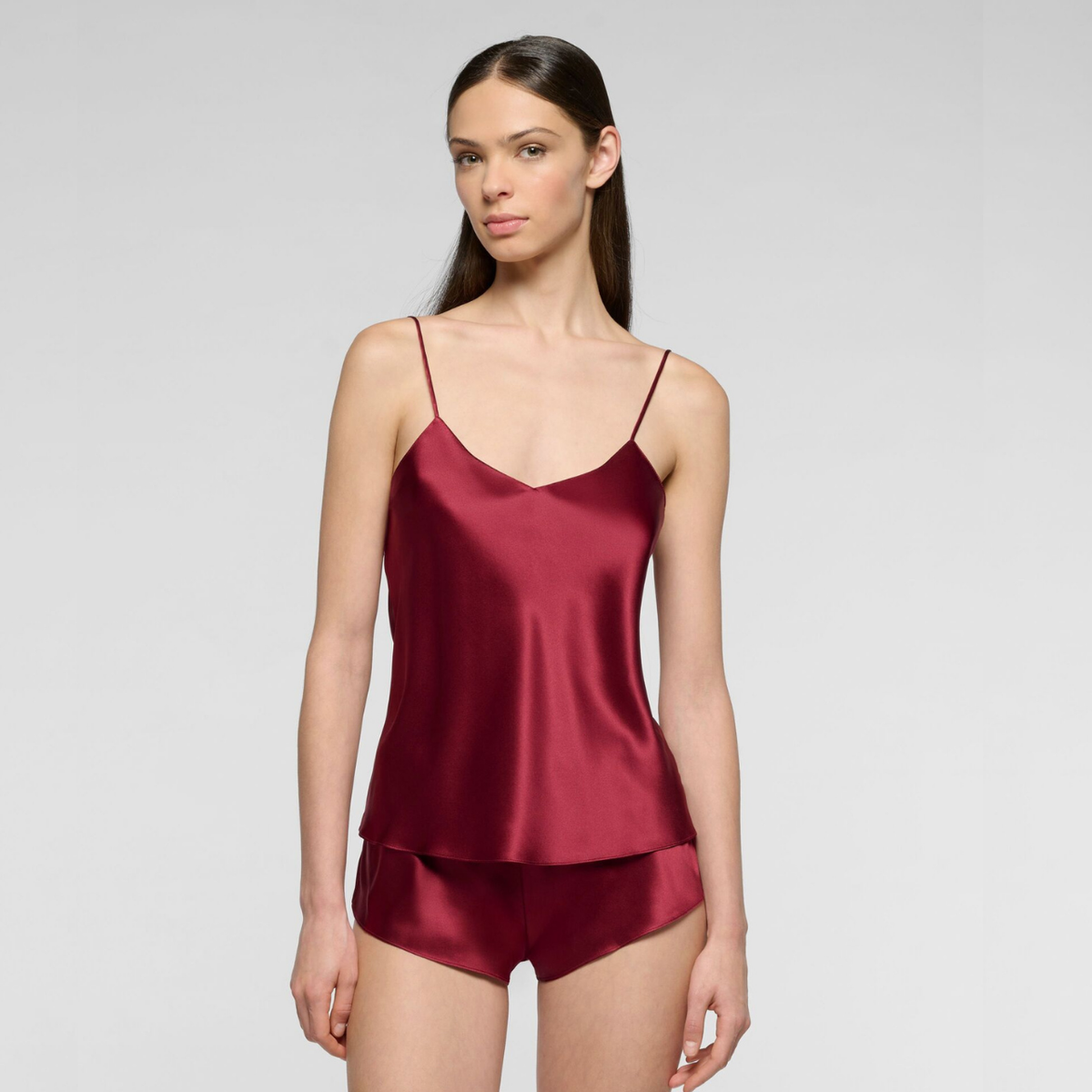 Basic Seduction Silk Culotte in Granada