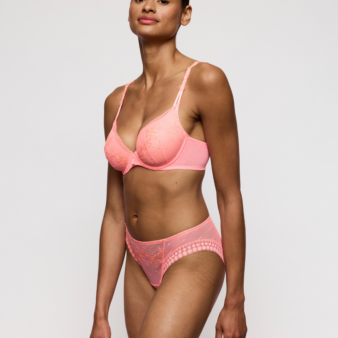Annaelle Rio Briefs in Neon Peach