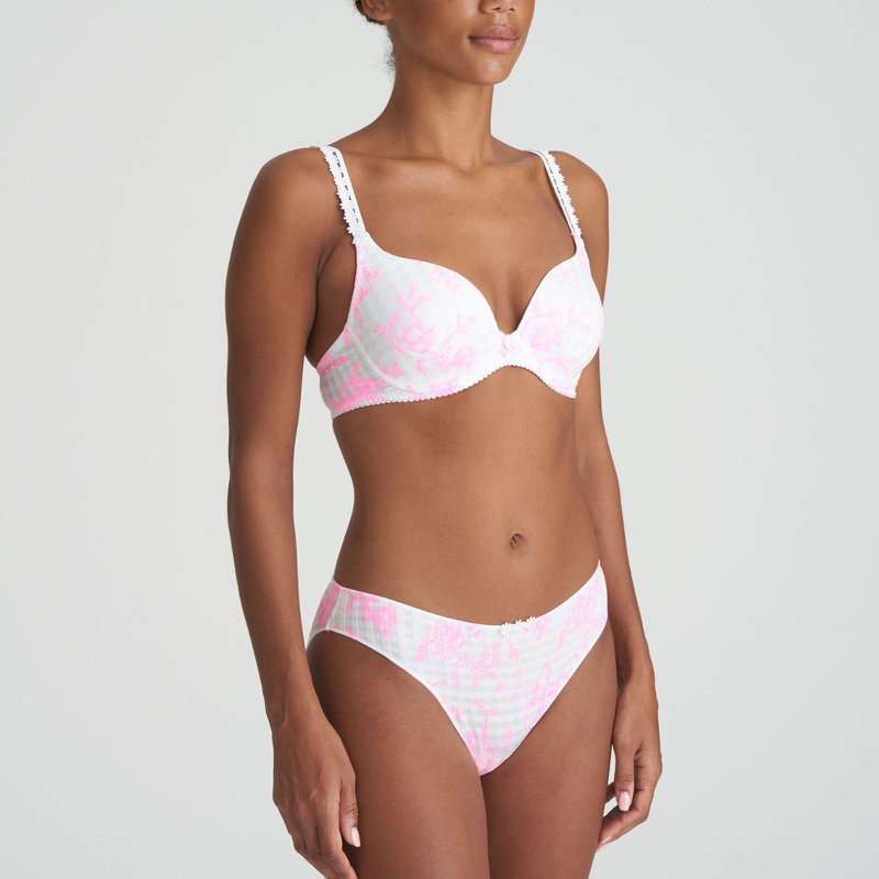 Avero Tiny Heart Shape Padded Bra in Love Blossom