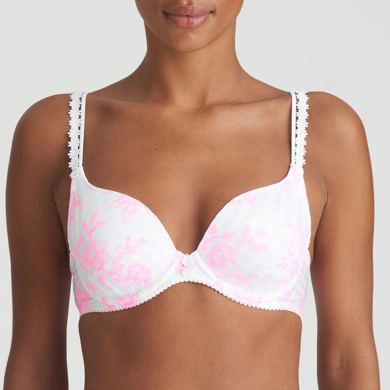 Avero Tiny Heart Shape Padded Bra in Love Blossom