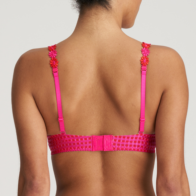 Avero Multiway Smooth Heart Shape Bra in Electric Pink