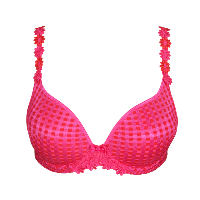 Avero Multiway Smooth Heart Shape Bra in Electric Pink