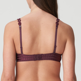 Avero Multiway Smooth Heart Shape Bra in Wine