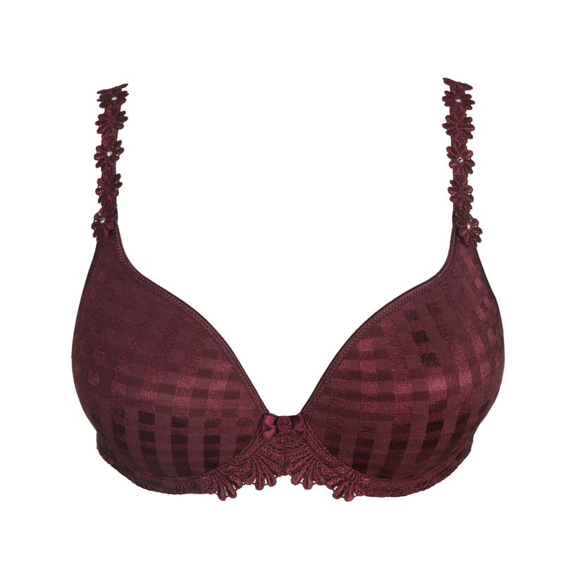 Avero Multiway Smooth Heart Shape Bra in Wine