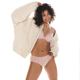 Avero Tiny Hotpants in Powder Rose