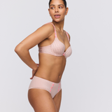 Avero Tiny Hotpants in Powder Rose
