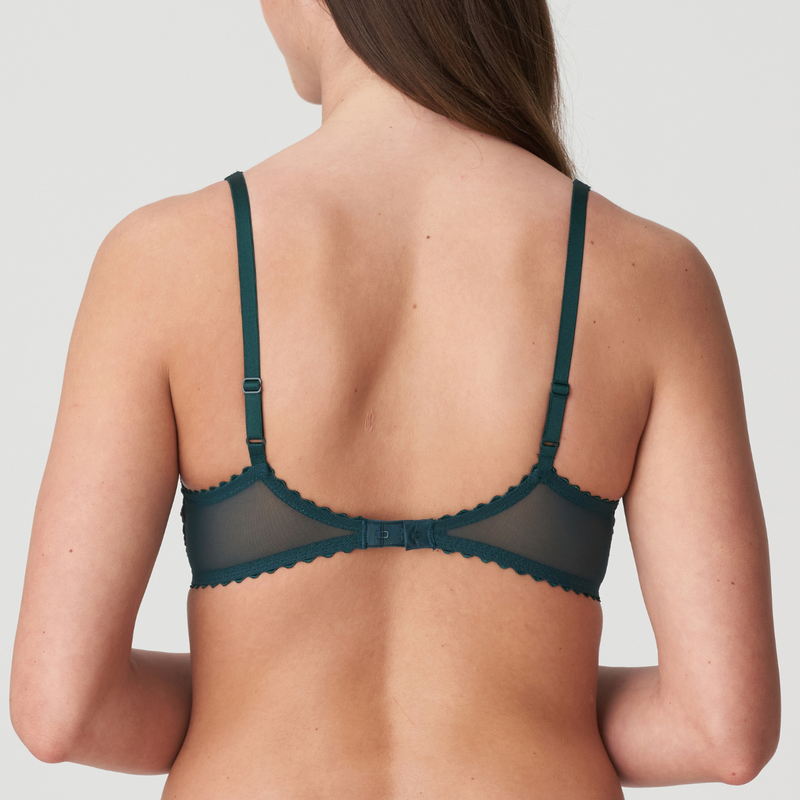 Jane Balcony Horizontal Seam Bra in Jungle Kiss