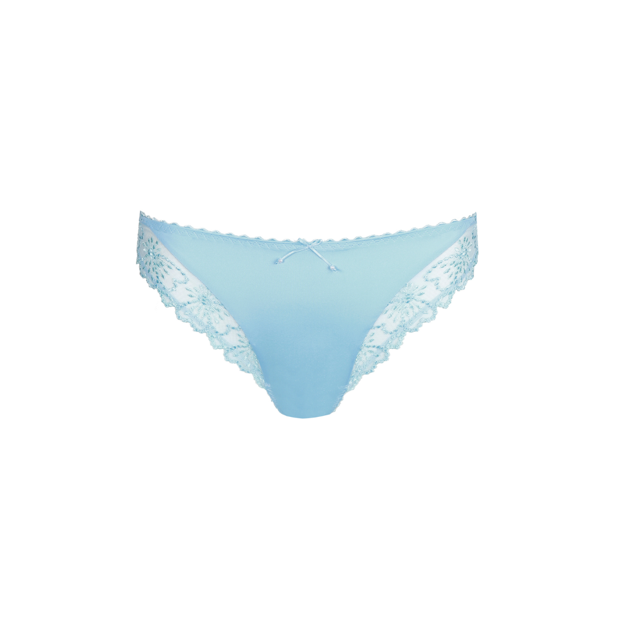 Jane Italian Brief in Milky Blue
