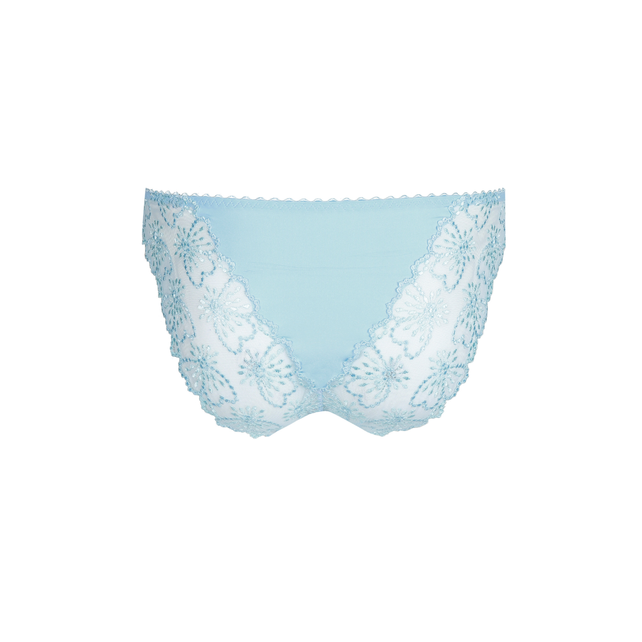 Jane Italian Brief in Milky Blue