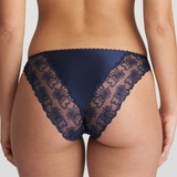 Jane Italian Brief in Velvet Blue